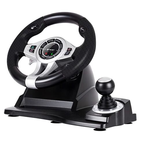 عجلة القيادة Tracer Roadster 4 في 1 لأجهزة الكمبيوتر/PS3/PS4/Xone 2 مجموعة دواسات رافعة تروس بزاوية دوران 270 درجة in Kuwait