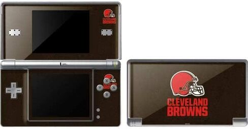 ملصق Skinit المخصص للألعاب متوافق مع DS Lite - تصميم مرخص رسميًا من NFL Cleveland Browns in Kuwait