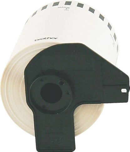 Brother DK2243 Continuous Length Shipping Label Tape for QL-1050, 4-Inch x 100 ft Roll, White in Kuwait