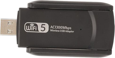 Ciciglow USB WiFi محول، 1200Mbps 2.4 جيجا هرتز 5.8 جيجا هرتز ثنائي النطاق جيجابت بطاقة شبكة الكمبيوتر المحمول، محول الشبكة اللاسلكية Vista / /2000/7/8/10، لنظام التشغيل Linux، لنظام التشغيل in Kuwait