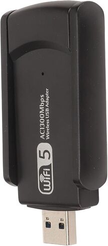 Ciciglow USB WiFi محول، 1200Mbps 2.4 جيجا هرتز 5.8 جيجا هرتز ثنائي النطاق جيجابت بطاقة شبكة الكمبيوتر المحمول، محول الشبكة اللاسلكية Vista / /2000/7/8/10، لنظام التشغيل Linux، لنظام التشغيل in Kuwait