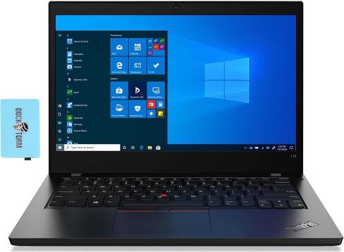 Lenovo ThinkPad L14 Gen 2 14.0" 60Hz FHD IPS Display Business Laptop (Intel i5-1135G7 4-Core, 32GB RAM, 512GB PCIe SSD, Intel Iris Xe, WiFi 6, Bluetooth 5.2, HD Webcam, Win 11 Pro) with Hub in Kuwait