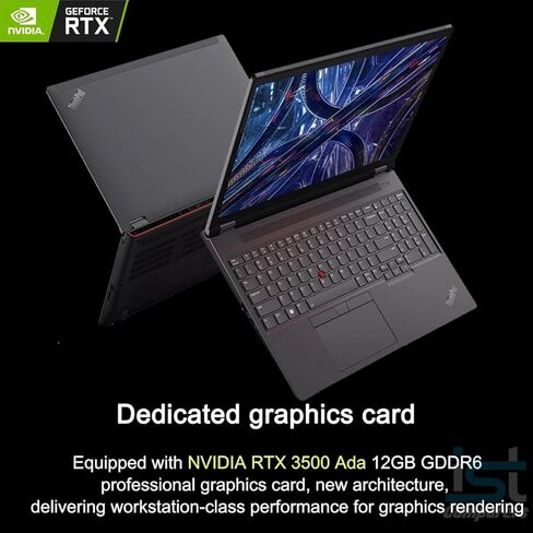 Lenovo ThinkPad P16 Mobile Workstation Laptop (16" 4K+ UHD+, NVIDIA RTX 3500 Ada 12GB, Intel Core i7-14700HX, 64GB DDR5, 1TB SSD) for Engineer, Architect, Designer, Fingerprint, IST Hub, Win 11 Pro in Kuwait