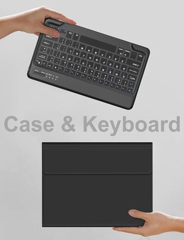 حافظة لوحة المفاتيح لجهاز 2025 Lenovo Idea Tab Plus 12.1 بوصة/Tab K12، لوحة مفاتيح لاسلكية مغناطيسية قابلة للفصل وحقيبة PU ممتازة مع حامل أقلام لجهاز Lenovo Idea Tab Plus/Tab K12 مقاس 12.1 بوصة (TB361FU/TB361ZU) in Kuwait