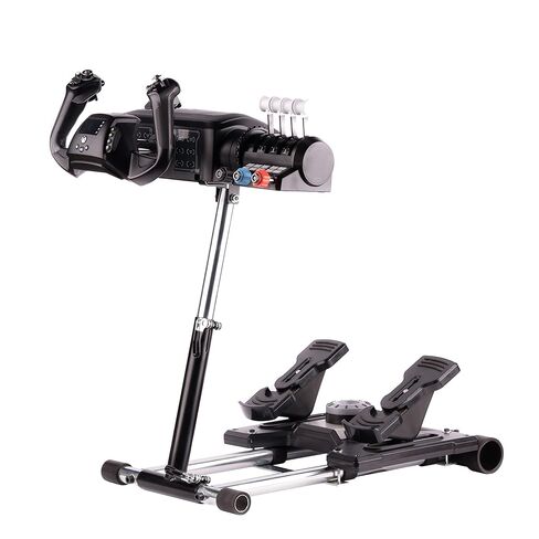 حامل Wheel Stand Pro TB Flight متوافق مع Turtle Beach VelocityOne Flight Yoke والخانق ودفة TB، ومتوافق أيضًا مع Saitek/Logitech Rudders. معدات الطيران غير متضمنة. in Kuwait