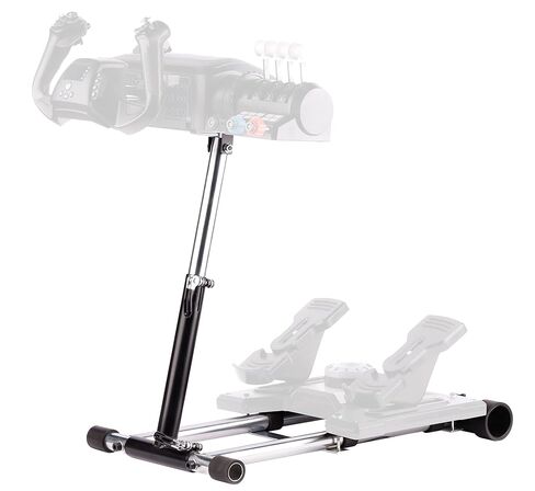 حامل Wheel Stand Pro TB Flight متوافق مع Turtle Beach VelocityOne Flight Yoke والخانق ودفة TB، ومتوافق أيضًا مع Saitek/Logitech Rudders. معدات الطيران غير متضمنة. in Kuwait