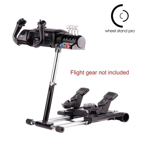 حامل Wheel Stand Pro TB Flight متوافق مع Turtle Beach VelocityOne Flight Yoke والخانق ودفة TB، ومتوافق أيضًا مع Saitek/Logitech Rudders. معدات الطيران غير متضمنة. in Kuwait