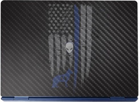 Laptop Skin Compatible with Alienware 16/16X Aurora (2025) - Cow Hide - Premium 3M Vinyl Protective Wrap Decal Cover - Easy to Apply | Crafted in The USA by MightySkins in Kuwait