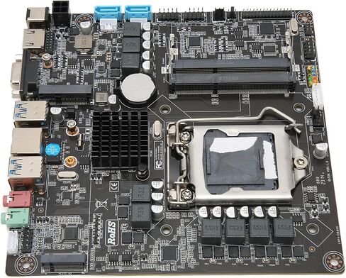 اللوحة الأم SUNGOOYUE B250 Micro ITX، ذاكرة DDR3 16 جيجابايت مزدوجة القناة LGA 1151 مقبس لوحدة المعالجة المركزية من الجيل السادس والسابع والثامن والتاسع، مع فتحة M.2 PCIE USB 3.0 VGA RJ45 in Kuwait