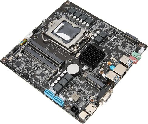 اللوحة الأم SUNGOOYUE B250 Micro ITX، ذاكرة DDR3 16 جيجابايت مزدوجة القناة LGA 1151 مقبس لوحدة المعالجة المركزية من الجيل السادس والسابع والثامن والتاسع، مع فتحة M.2 PCIE USB 3.0 VGA RJ45 in Kuwait