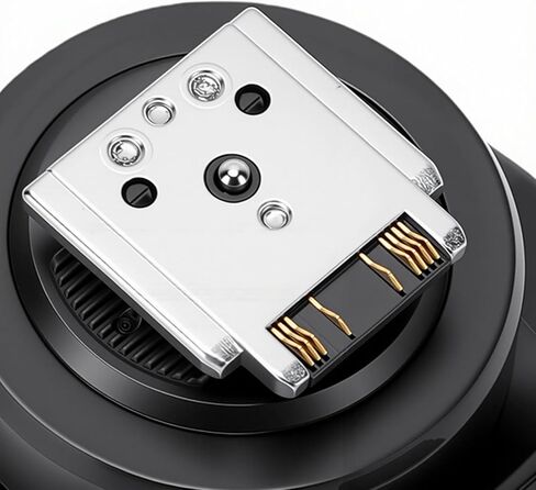 Diyeeni Hot Shoe Mount Foot Hot Shoe Base Foot Bracket Flash Repair Part for V1ProS Flash Replacement ABS Metal Durable Stable Connection in Kuwait