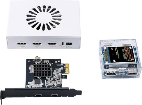 حزمة ألعاب D DICHEN Superior DMA - بطاقة FPGA 75T DMA مع البرامج الثابتة للألعاب الأساسية، 2K 144 هرتز مرئية - مصهر Feast، KMBox - شبكة Net 100M - جهاز محاكاة الماوس الذي يتم التحكم فيه. in Kuwait