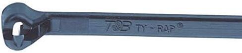 TY529MX - ربطة كابل، Ty Rap Self Lock، نايلون 6.6 (بولي أميد 6.6)، أسود، 762 مم، 6.86 مم، 228.6 مم، 120 رطل (TY529MX) in Kuwait