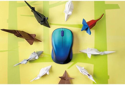 Logitech Limited Edition Wireless Mouse with Colorful Designs - USB Unifying Receiver, 12 Months AA Battery Life, Portable & Lightweight, Easy Plug & Play with Universal in Kuwait