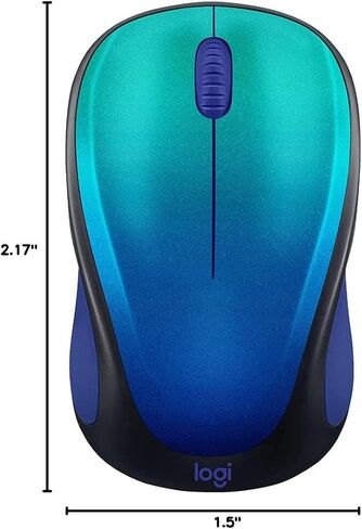 Logitech Limited Edition Wireless Mouse with Colorful Designs - USB Unifying Receiver, 12 Months AA Battery Life, Portable & Lightweight, Easy Plug & Play with Universal in Kuwait