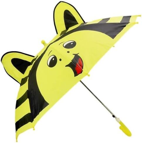 Children's Kid's 3-D Auto Open Lightweight Umbrella with Novelty Whistle in Saudi Arabia