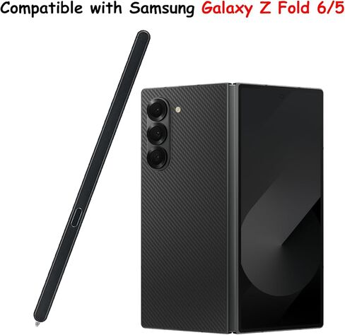 2 Pcs Galaxy Z Fold6/5 S Pen Fold Edition Replacement for Samsung Galaxy Z Fold6/5 Slim SPen Fold 6/5 Stylus Pen, Z Fold 6/5 S Pen Fold Edition for Samsung Galaxy Z Fold 6/5 Stylus Pen(Black) in Kuwait