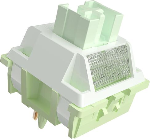 ZhouWang Sea Salt Pro Silent Keyboard Switch,Dustproof and Waterproof,5-Pin Pre Lubed Linear Silent Switches（108Pcs） in Saudi Arabia