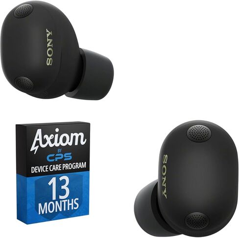 Sony WF-1000XM6 Noise Cancelling Bluetooth Earbuds Headphones - Black (2026) w 13-Month Axiom Device Care Program in Kuwait