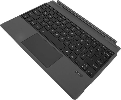 Detachable Palmrest Touchpad Keyboard Responsive Touchpad Magnetic Hinge for Latitude 7310 K19M Tablets Bluetooth Keyboard Black ABS in Kuwait
