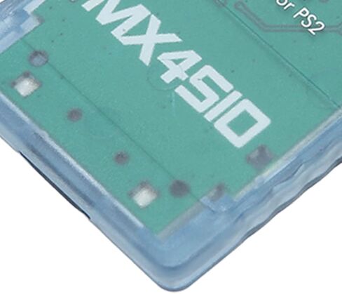 محول قارئ بطاقات MX4SIO SIO2SD TF لبطاقة الذاكرة، محول TF، محول بطاقة الذاكرة، قارئ بطاقة ذاكرة بديل ثابت مصنوع يدويًا لـ (أزرق شفاف) in Kuwait