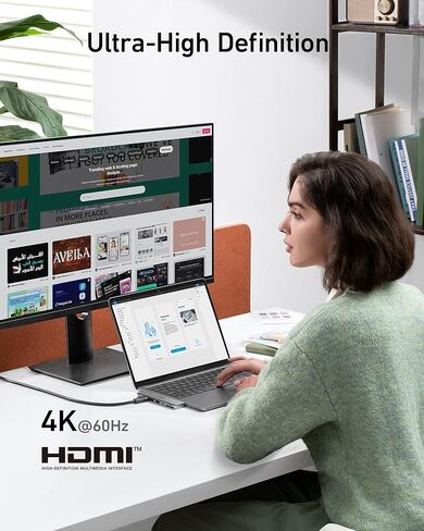 Anker USB C Hub for MacBook & USB C Hub, 535 (Bundle) in Kuwait