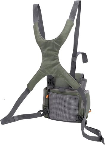 Zopsc Binocular Harness Chest Pack Adjustable Box/Cover Pouch with Rain Cover Durable Construction for Rangefinders Hiking and Wildlife Viewing 1.24 Lbs in Kuwait