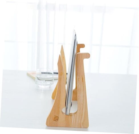 Notebook Computer Stand Ergonomic Laptop Riser for Heat Dissipation Wooden Keyboard Holder for Desk Height Easy to Assemble for Home Office Use in Kuwait