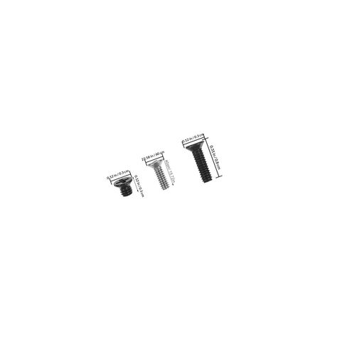 Operitacx 500pcs Laptop Screws Set M2 M2.5 M3 Small Computer Screw Kit for Electronics Repair with Stainless Steel Bolts Suitable for DIY Projects in Kuwait