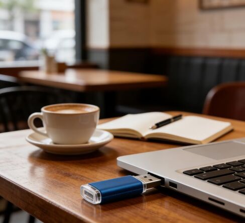 محرك أقراص فلاش USB 2.0 سعة 4 جيجابايت، محرك إبهام معدني محمول، محرك توصيل وتشغيل مع فتحة حبل لتخزين البيانات، المكتب، الكمبيوتر الشخصي، الكمبيوتر المحمول، لون عشوائي in Kuwait