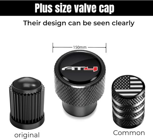غطاء سقف صمام الإطارات المعدنية يغطي ZR2 Emblem Air Valve Cap Cap Guper Proof Proof Cover-Proof Cover مع إكسسوارات Silverado Colorado (ل ZR2) in Kuwait