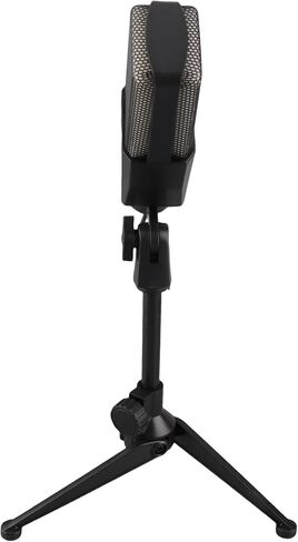 Zunate Gaming USB Microphone for PC, RGB Condenser Computer Mic with Tripod Stand for Streaming and Podcasting Featuring Type C and USB A Dual Interface Inputs in Kuwait