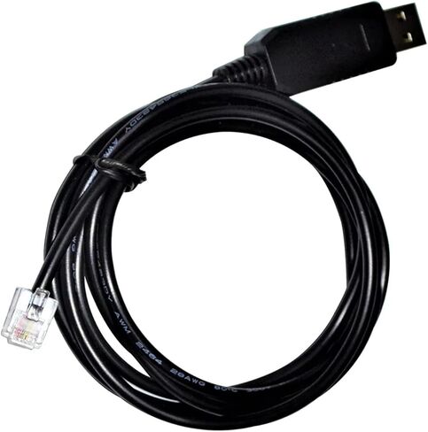 محول FT232RL USB إلى RJ11 6P4C كابل تسلسلي RS232 لمحرك محرك متدرج STEPNET إلى الكمبيوتر المتوافق مع Copley SER-USB-RJ11(5M، DB9 أنثى إلى RJ11) in Kuwait