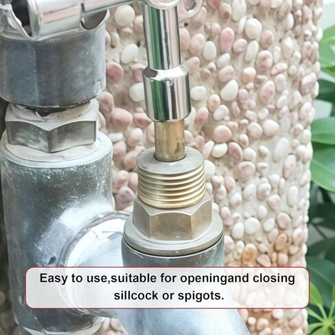 4 in 1 Universal Utilities Cross Water Key, 4 Way Multi-Functional Key with Bit, Zinc Alloy Plumber Electrical Tools for Water Meter Valve, Electrical Cupboard Box, Train Door and More in Saudi Arabia