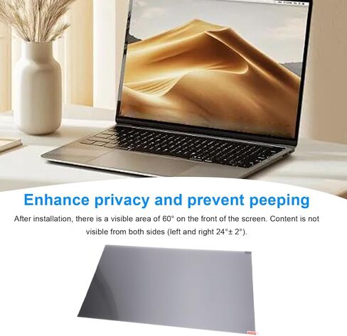 Yoidesu 23.8 بوصة 16:9 مرشح شاشة خصوصية الكمبيوتر لشاشة سطح المكتب المضادة للظهور، وواقي الخصوصية ومضاد للوهج مع وضوح عالي الدقة لحماية بيانات المكتب in Kuwait