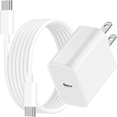 شاحن iPhone 17 16 15 شحن سريع، عبوتان شاحن USB C ديناميكي بقدرة 40 وات مع كابل مزامنة بيانات طويل من النوع C بقدرة 60 وات بحد أقصى 6 أقدام لهواتف iPhone 17/Air/16/15 Plus/16/15 Pro Max وiPad Air mini Pro وAirPods Pro وAndroid in Kuwait