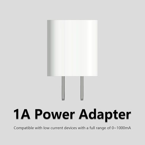 5W USB Wall Charger Block Compatible with Apple Watch 11/10/9/8/7/6/5/SE 3/SE 2/Ultra 3/Ultra 2/Ultra, iWatch Series, White, 1 Pack, No Cable in Kuwait
