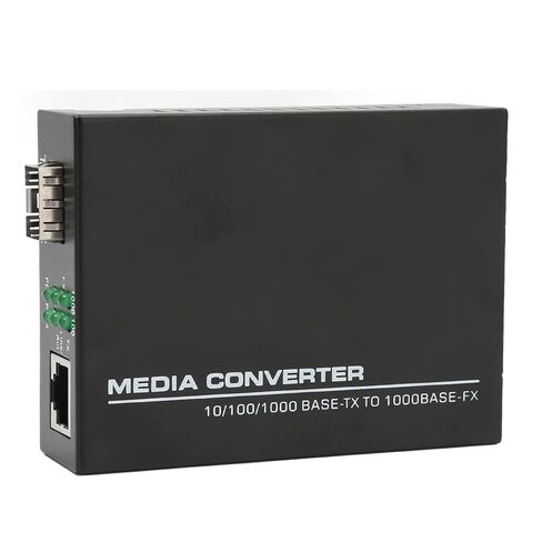 SFP to RJ45 Fiber Media Converter,Fiber to Ethernet Converter 10 100 1000Base TX to 1000Base FX Multimode Fiber Converter Supports Automatic MDI MDIX in Kuwait