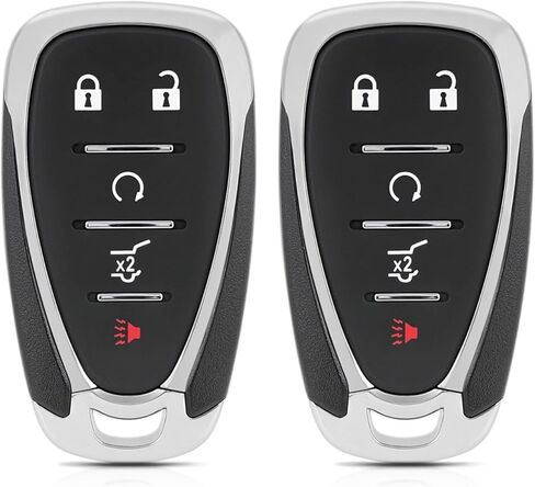Smart Key Fob Replacement Fits for Chevrolet Equinox 2018 2019 2020 2021 2022 2023 2024 Keyless Entry Remote Control HYQ4AA (Pack of 2) in Kuwait