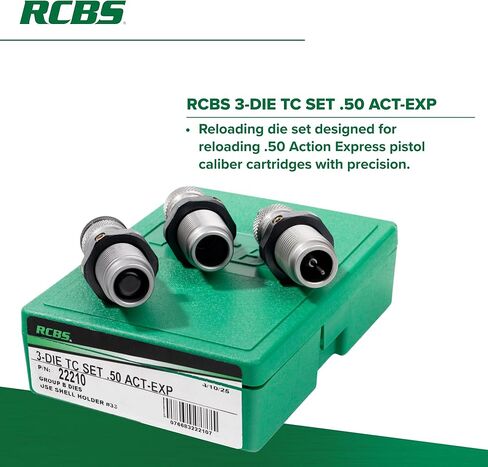 3-DIE TC Set .50 ACT-EXP in Kuwait