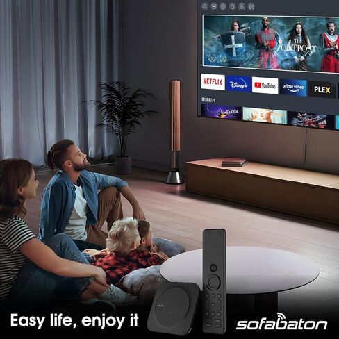 جهاز تحكم عن بعد عالمي SofaBaton X1S مع محور وتطبيق، جهاز تحكم عن بعد عالمي ذكي الكل في واحد مع أنشطة مخصصة لأجهزة IR/Bluetooth/WiFi، متوافق مع Alexa وGoogle Assistant in Kuwait