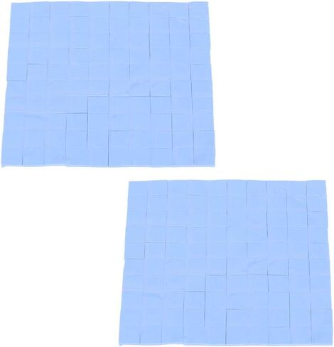 وسادة تبريد حرارية من السيليكون لتبريد وحدة المعالجة المركزية، 100 × 100 × 1 مم، توصيل حراري عالي، مادة سيليكون متينة - تبديد الحرارة، مقاومة درجات الحرارة العالية، مثالية لـ CP in Kuwait