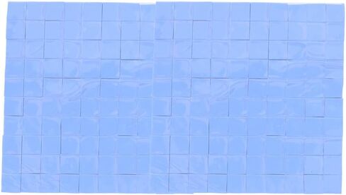 وسادة تبريد حرارية من السيليكون لتبريد وحدة المعالجة المركزية، 100 × 100 × 1 مم، توصيل حراري عالي، مادة سيليكون متينة - تبديد الحرارة، مقاومة درجات الحرارة العالية، مثالية لـ CP in Kuwait