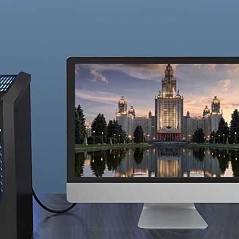 لا يوجد فقدان DP، نقل إلى كابل VGA، كابل Prime OxygenCopper Core DisplayPort إلى سلك محول VGA لتحسين جودة الإشارة 1.8 متر in Kuwait