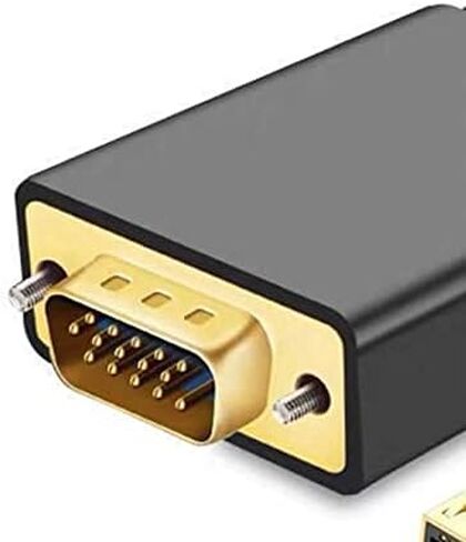 لا يوجد فقدان DP، نقل إلى كابل VGA، كابل Prime OxygenCopper Core DisplayPort إلى سلك محول VGA لتحسين جودة الإشارة 1.8 متر in Kuwait