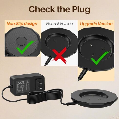Mug Charger for Temperature Control Smart Mug 2 and 1 Coffee Cup Warmer Charging Coaster 2 Replacement Dock Base Compatible with Wireless Warmer Cup Accessories in Kuwait