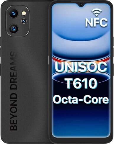 UMIDIGI هاتف خلوي غير مقفل، A13 Pro (6+128GB) هاتف ذكي NFC، شاشة كاملة HD 6.7 بوصة، 5150 مللي أمبير، هاتف محمول يعمل بنظام Android مع راديو FM، هاتف مزدوج 4G in Kuwait