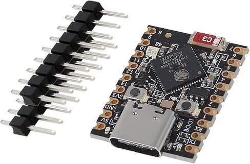 10 قطع ESP32 S3 مجلس تطوير صغير USB-C، ESP32-S3 Supermini مجلس تطوير واي فاي بلوتوث 5.0 حجم صغير جدًا ESP32 S3 ESP32-S3FH4R2 لاردوينو in Kuwait