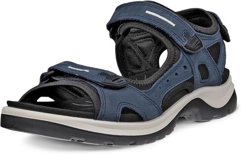 ECCO Women's Yucatan Sport Sandal, Marine Nubuck, 9-9.5 in Saudi Arabia