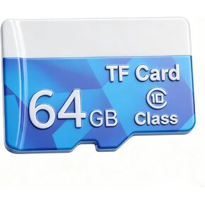 Memory Card for Home Daily Use, Micro Class 10 10Ms, Water Proof Shock Proof, Plug Play, for Phone Tablet GPS MP3 Camera, Reliable Storage (64GB) in Kuwait